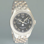 PAPERS & SERVICE Patek Philippe 5036G White Gold 37mm Annual Calendar Black Dial Watch