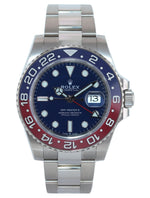 2022 NEW Papers Rolex GMT-Master II 126719 Pepsi Blue Dial White Gold Watch Box