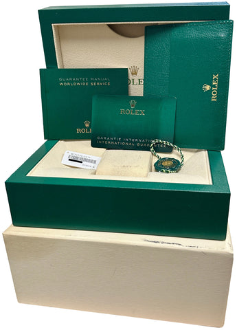 MINT NEW PAPERS Rolex DateJust 36 MOP DIAMOND Steel Jubilee Watch 126234 BOX