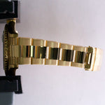 Rolex Yacht-Master 40mm WHITE 18K Yellow Gold NO-HOLES Oyster Watch 16628 BOX