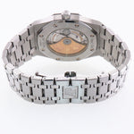 MINT Audemars Piguet Royal Oak White Dial 39mm Steel 15300 Date Watch Box