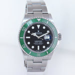 2024 NEW PAPERS Rolex Submariner 41mm GREEN KERMIT MK2 126610LV Watch Box