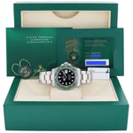 2024 NEW PAPERS Rolex Submariner 41mm GREEN KERMIT MK2 126610LV Watch Box