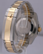 Rolex Submariner Date Two-Tone BLUE 18K Yellow Gold Steel 40mm 116613 LB Watch