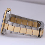 Rolex Submariner Date Two-Tone BLUE 18K Yellow Gold Steel 40mm 116613 LB Watch