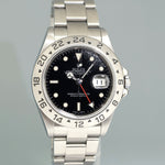 STARDUST DIAL Rolex Explorer II 16570 Stainless Steel Black Date GMT 40mm Watch Box