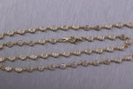 14k Yellow Gold 6.16ctw Diamonds By The Yard 18" Necklace