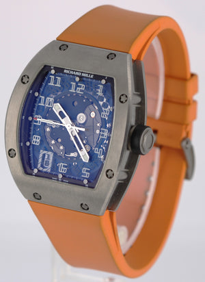 Richard Mille RM005 Titanium Skeleton 38mm Automatic Orange Rubber Watch