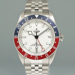 NEW 2023 PAPERS Tudor Black Bay Pepsi Steel White GMT Date Watch 79830RB Watch