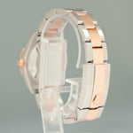 2015 Rolex DateJust Rose Gold Two Tone Steel 36mm 178341 Chocolate Diamond Watch