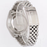 MINT Rolex DateJust 41 BLUE 18K Gold Steel JUBILEE Fluted 41mm Date Watch 126334