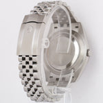 MINT Rolex DateJust 41 BLUE 18K Gold Steel JUBILEE Fluted 41mm Date Watch 126334