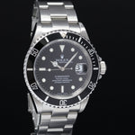 2008 MINT PAPERS Rolex Submariner Date 16610 Steel Black Rehaut Watch Box