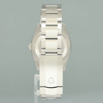 2021 NEW PAPERS Rolex Date 34mm Black Diamond 115234 Steel Oyster Band Watch Box