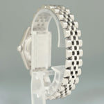 2007 MINT PAPERS Ladies Rolex DateJust 179174 White Roman Jubilee Watch Box