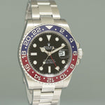 2025 RSC PAPERS Rolex GMT Master PEPSI Red Blue Oyster Ceramic 126710BLRO Watch