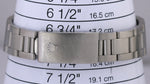 Rolex Oyster Perpetual Air-King DOMINOS 34mm Silver Stainless Steel 5500 Watch