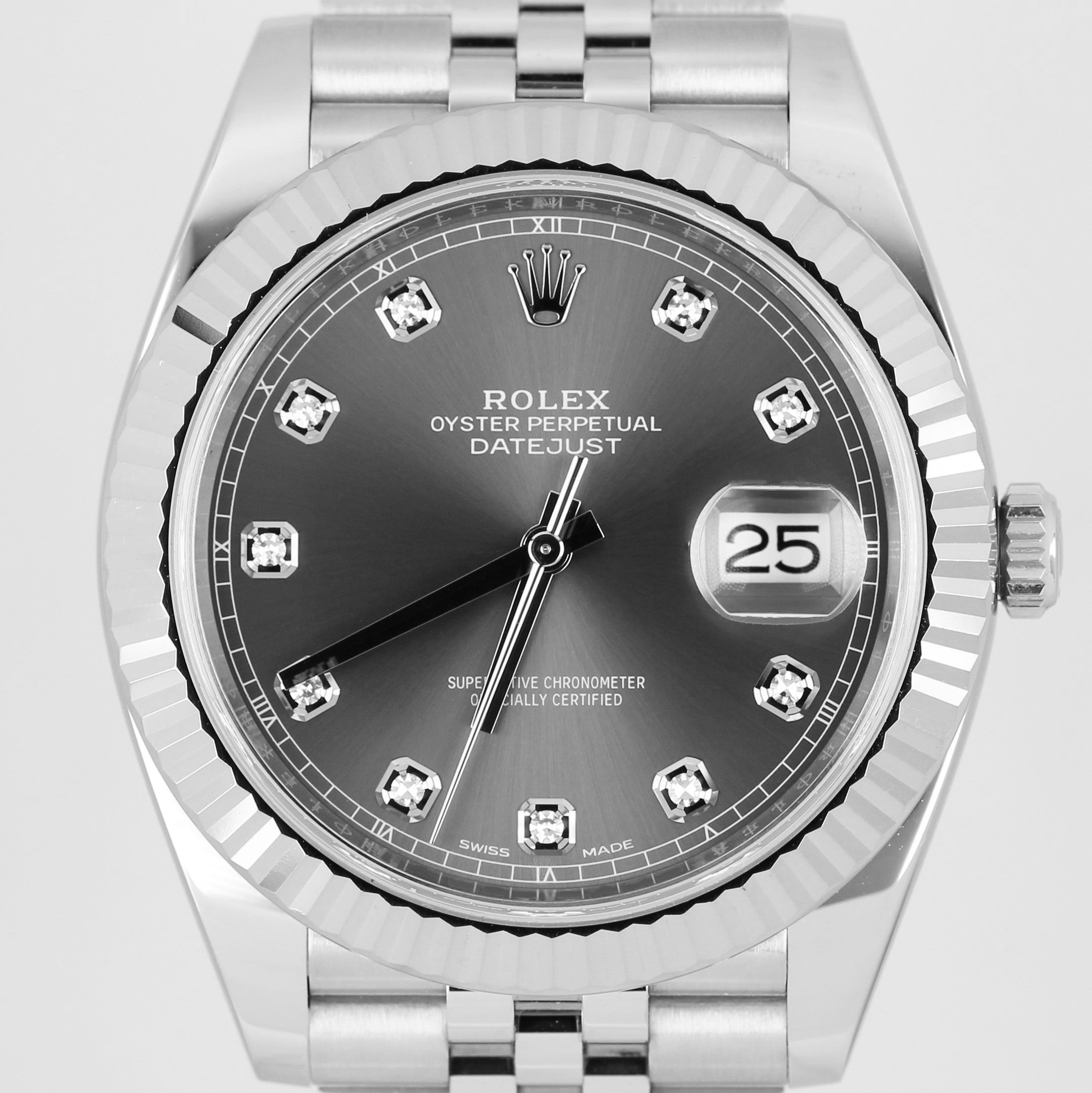 2021 New Card Rolex DateJust 41 126334 Steel 18K Gold Jubilee Watch