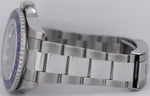 MINT Rolex GMT-Master II Batman Blue Ceramic Stainless 40mm Watch 116710 BLNR