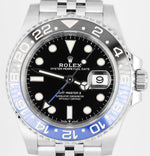 Rolex GMT-Master II Ceramic BATMAN JUBILEE BRACELET Black 40mm 126710 BLNR Watch