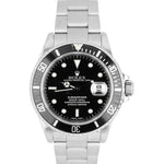 Rolex Submariner Date Stainless Steel Automatic Oyster Black 40mm 16610 Watch