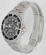 Rolex Submariner Date Stainless Steel Automatic Oyster Black 40mm 16610 Watch