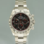 MINT Rolex Daytona Black Racing Dial 116509 White Gold 40mm Watch Box