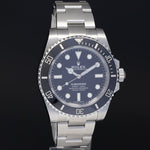 2018 MINT Rolex Submariner No-Date 114060 Steel Black Ceramic 40mm Watch Box