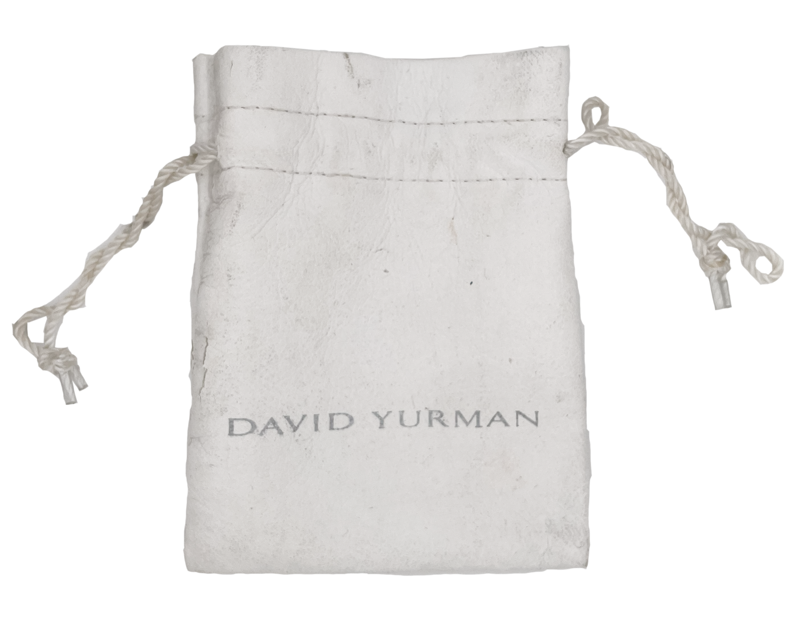 David Yurman 18k Yellow Gold Pearl Metro Twisted Cable Station Bracelet - 7”