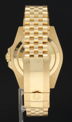 2024 NEW PAPERS Rolex GMT Master II Yellow Gold 126718 GRNR Jubilee Watch Box