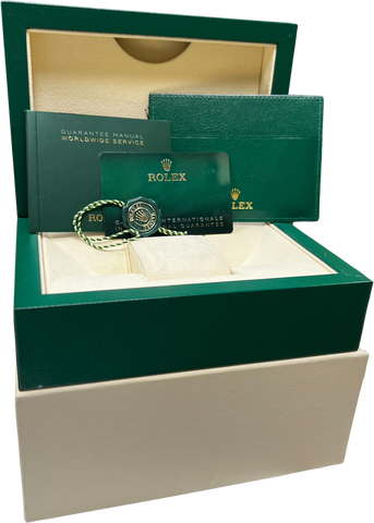 MINT 2021 PAPERS Rolex Sky-Dweller Black Stainless 42mm Jubilee Watch 326934 BOX