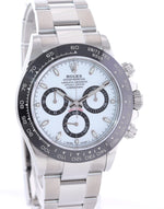 MAY 2023 NEW PAPERS Rolex Daytona 116500LN White Ceramic Panda Watch Box