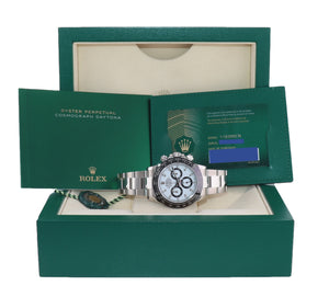 MAY 2023 NEW PAPERS Rolex Daytona 116500LN White Ceramic Panda Watch Box