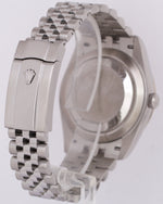 Rolex DateJust II WHITE Fluted 18K Gold Stainless Steel JUBILEE 41mm 126334