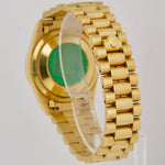 RARE FACTORY BAGUETTE ONLY Rolex Day-Date President Diamond 18238 36mm 18K Watch