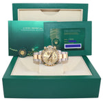 2022 NEW PAPERS Rolex Daytona 116503 Champagne Chrono Two Tone Gold Watch Box