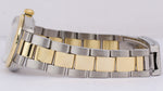 PAPERS Rolex DateJust 31mm Midsize SILVER Steel 18K Gold Watch Oyster 6827 BOX