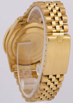 VINTAGE 1979 Rolex GMT-Master Brown ROOT BEER 18K Yellow Gold JUBILEE Watch 1675