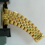 VINTAGE 1979 Rolex GMT-Master Brown ROOT BEER 18K Yellow Gold JUBILEE Watch 1675