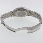 2023 NEW Rolex DateJust 126234 Blue Stick Motif Steel Jubilee White Gold 36mm Watch