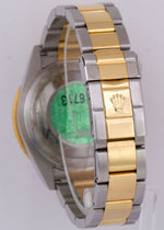 UNPOLISHED Rolex GMT-Master II NO-HOLES Black PAPERS 18K Gold 40mm 16713 BOX