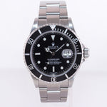 2004 MINT Rolex Submariner Date 16610 Steel Black 40mm Oyster Watch Box