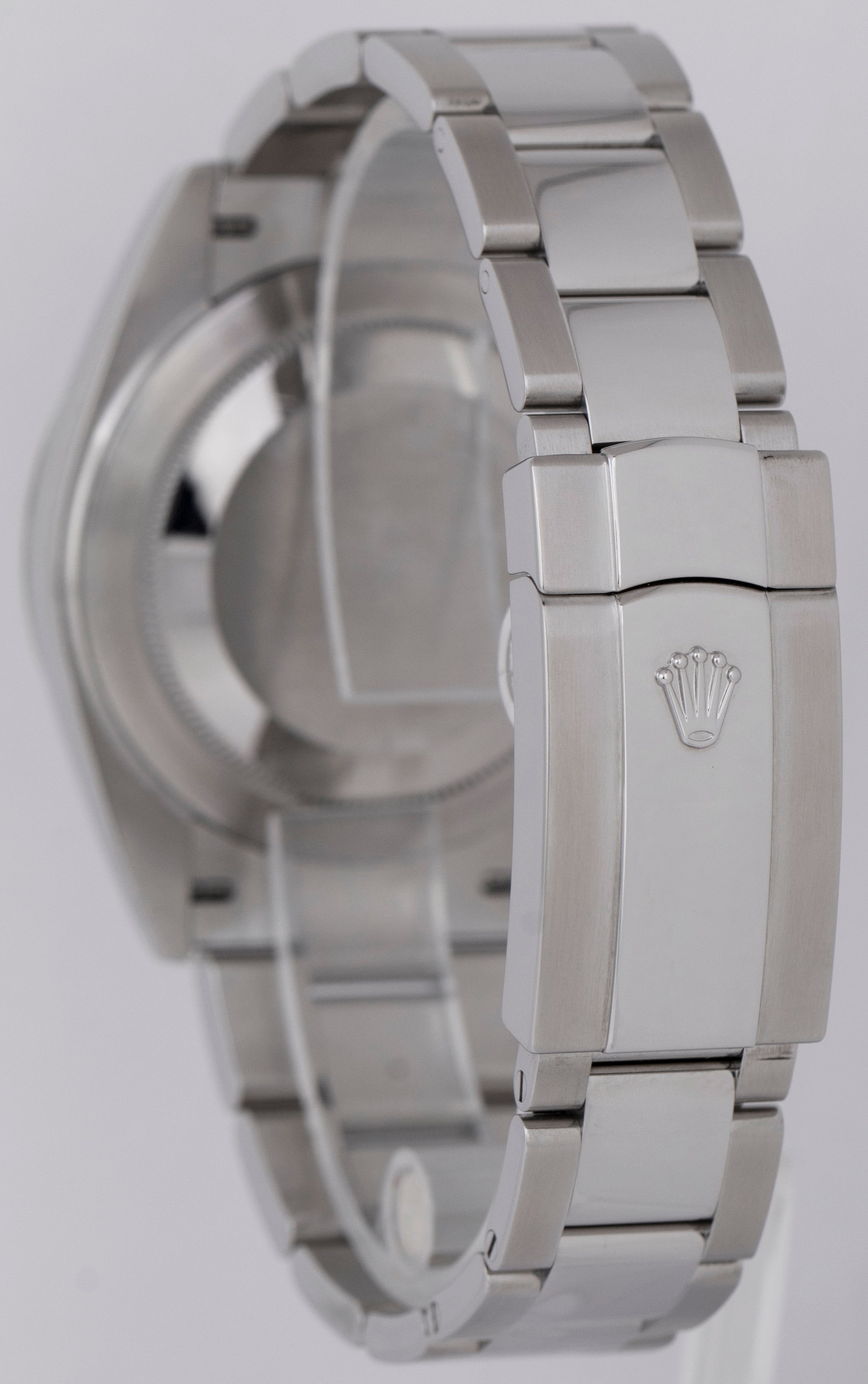 NEW PAPERS Rolex DateJust Black 41mm 18K Fluted Steel Oyster Watch 126334 BOX