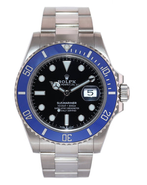 2022 MINT Rolex Submariner Blue Smurf 126619 White Gold 41mm Watch Box