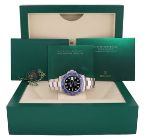 2022 MINT Rolex Submariner Blue Smurf 126619 White Gold 41mm Watch Box