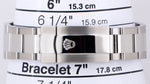 Rolex DateJust Turn-O-Graph Thunderbird White Red Stainless Steel Watch 116264