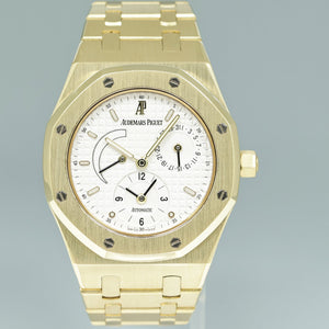 PAPERS Audemars Piguet Royal Oak Dual Time 36mm Yellow Gold 25730BA Watch Box