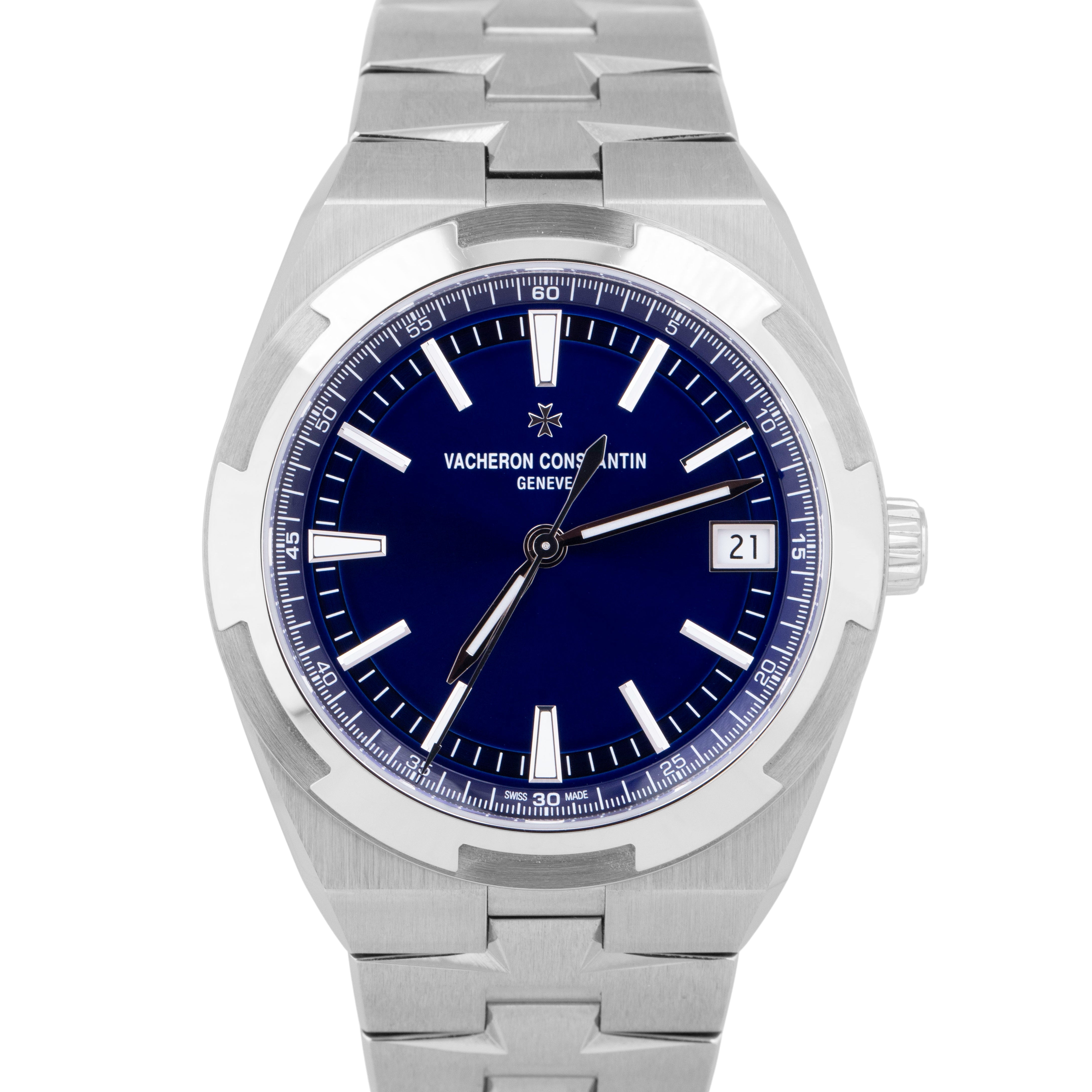 2024 PAPERS Vacheron Constantin Overseas BLUE 41mm Stainless 4520 V Wa