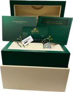 NEW PAPERS Rolex DateJust Black 41mm 18K Fluted Steel Oyster Watch 126334 BOX