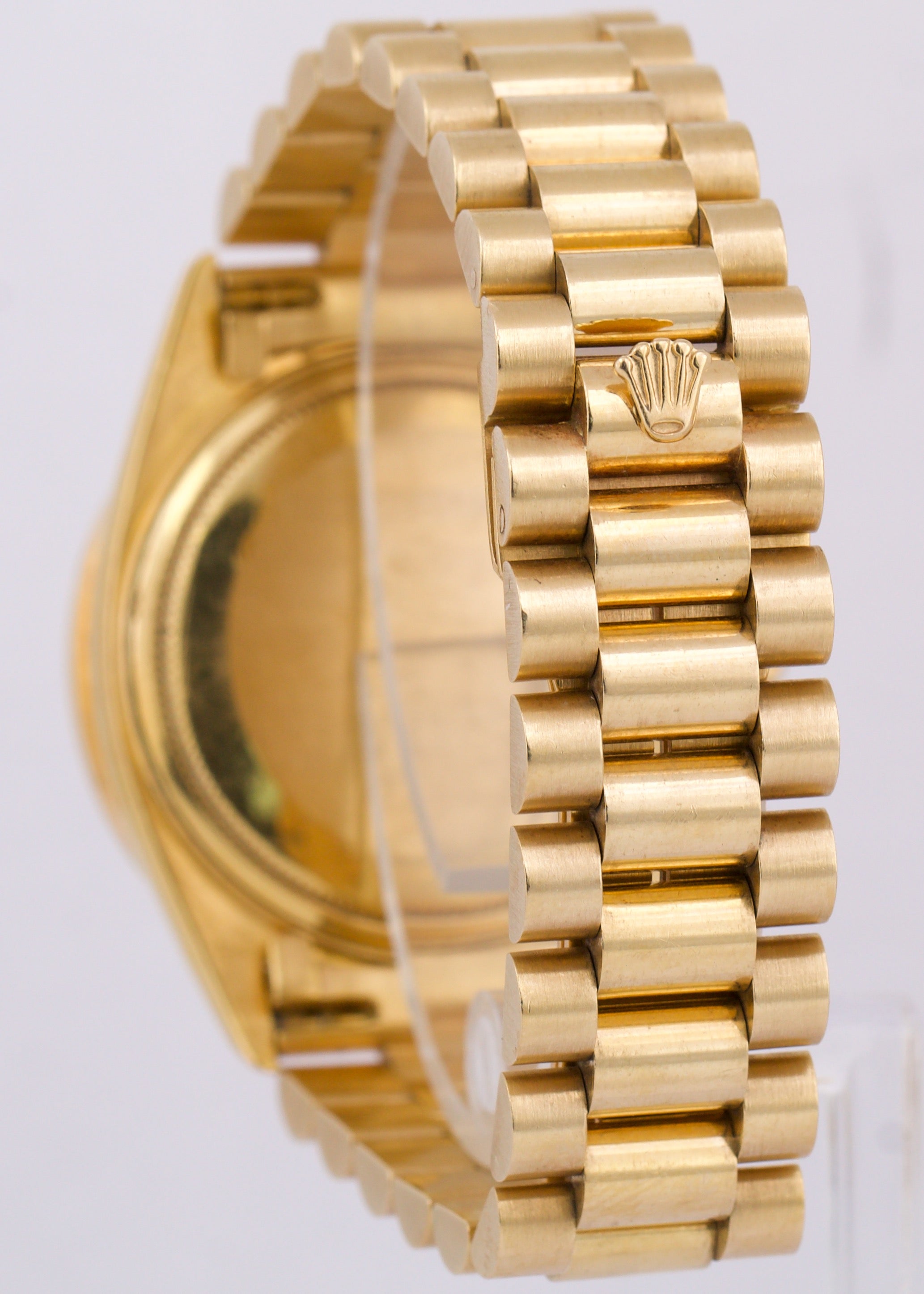 VINTAGE 1979 Rolex Day-Date President CHAMPAGNE DIAMOND 36mm 18K Gold 1803 Watch